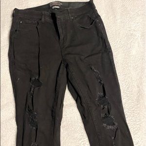 Torrid Black Stretch Jeans - Feel the Fit- Sky High Skinny- premium stretch
